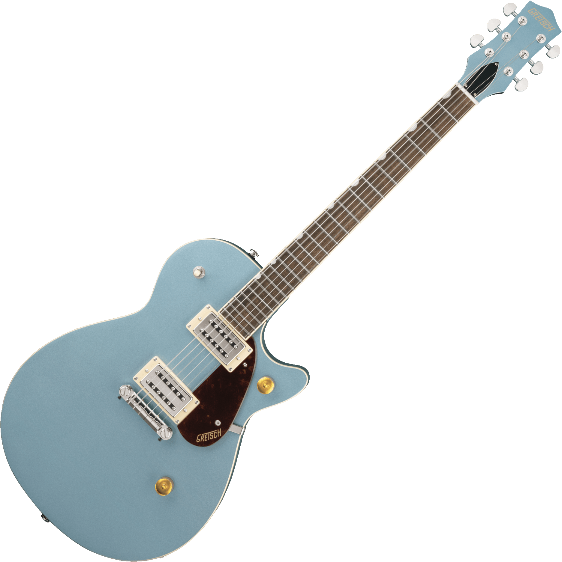 Gretsch G2217 Streamliner Junior Jet Club Ltd ice blue metallic Solid body electric guitar blue