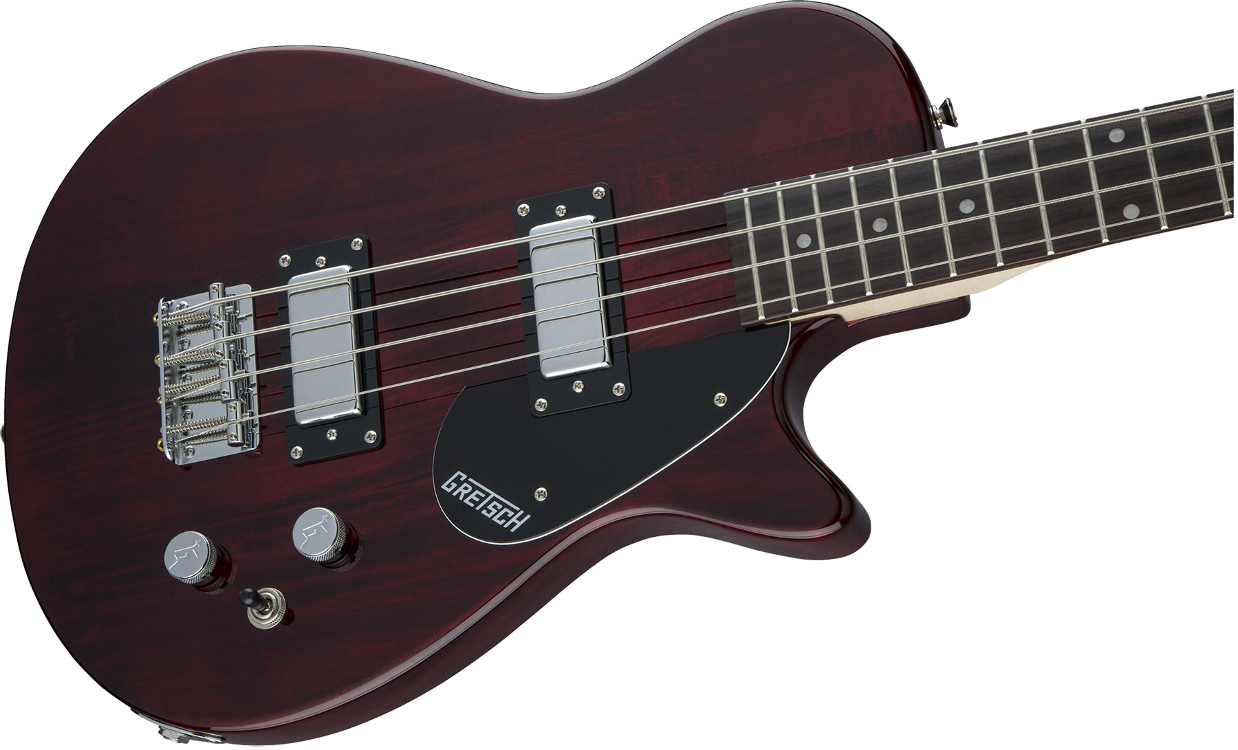 Gretsch G2220 Junior Jet Bass Ii Short Scale Electromatic Wal - Walnut Stain - Electric bass for kids - Variation 2
