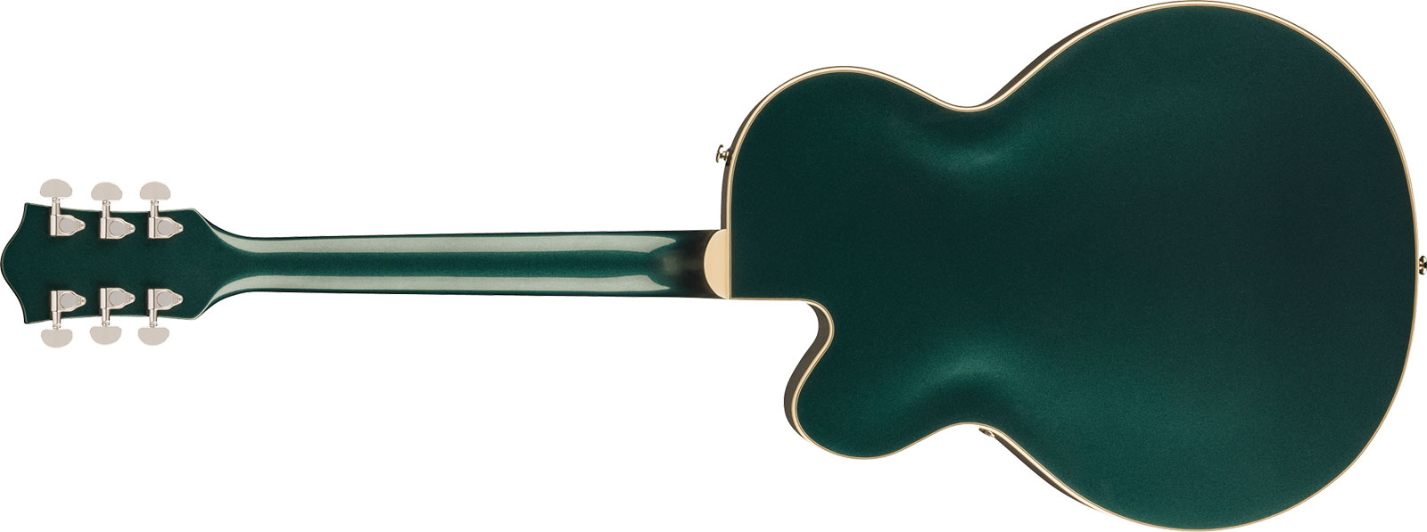 Gretsch G2420 Streamliner Hollow Body With Chromatic Ii 2h Ht Lau - Cadillac Green - Hollow-body electric guitar - Variation 1