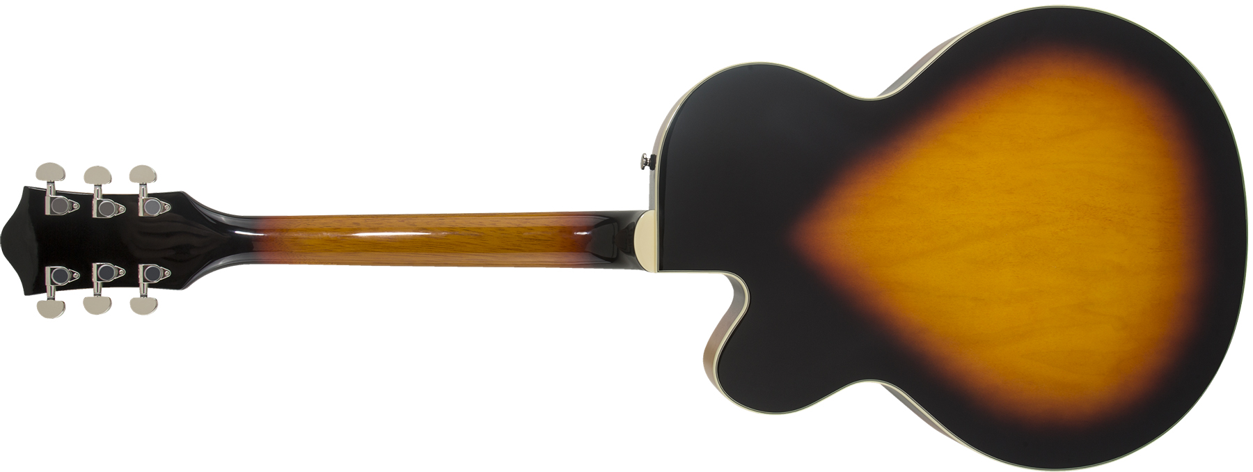 Gretsch G2420 Streamliner Hollow Body With Chromatic Ii 2h Ht Lau - Aged Brooklyn Burst - Semi-hollow electric guitar - Variation 1