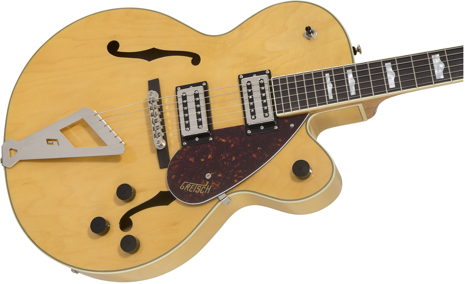 Gretsch G2420 Streamliner Hollow Body With Chromatic Ii Hh Ht Lau - Village Amber - Semi-hollow electric guitar - Variation 2