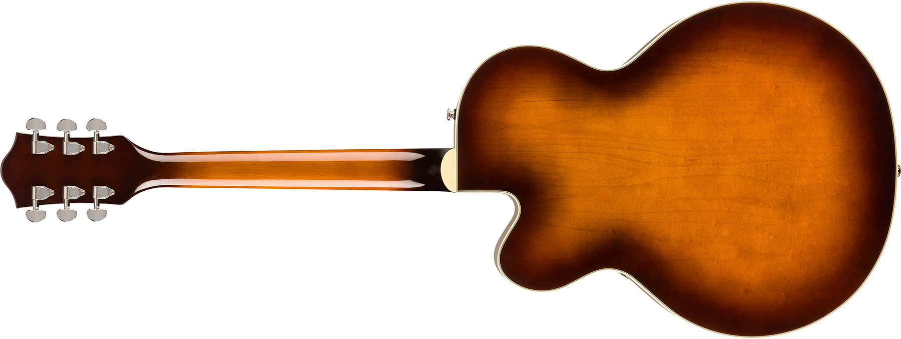 Gretsch G2420t Streamliner Hollow Body Bigsby 2h Trem Lau - Robusto Burst - Hollow-body electric guitar - Variation 1