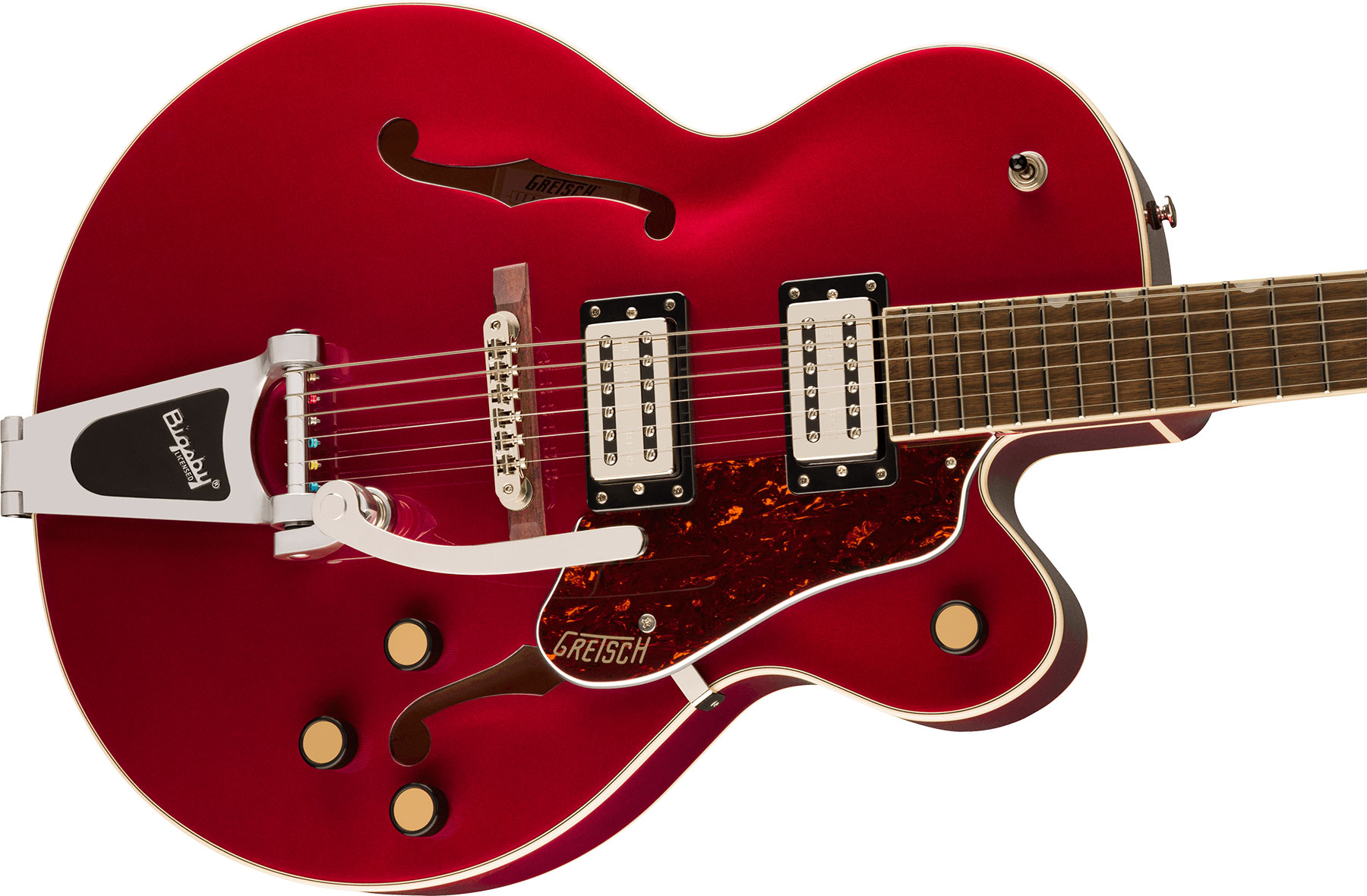 Gretsch G2420t Streamliner Hollow Body Bigsby 2h Trem Lau - Brandywine - Hollow-body electric guitar - Variation 3