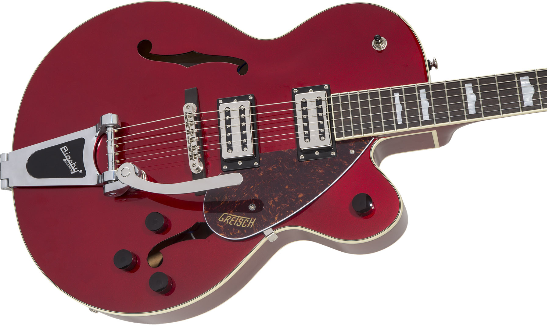 Gretsch G2420t Streamliner Hollow Body Bigsby Hh Trem Lau - Candy Apple Red - Semi-hollow electric guitar - Variation 2
