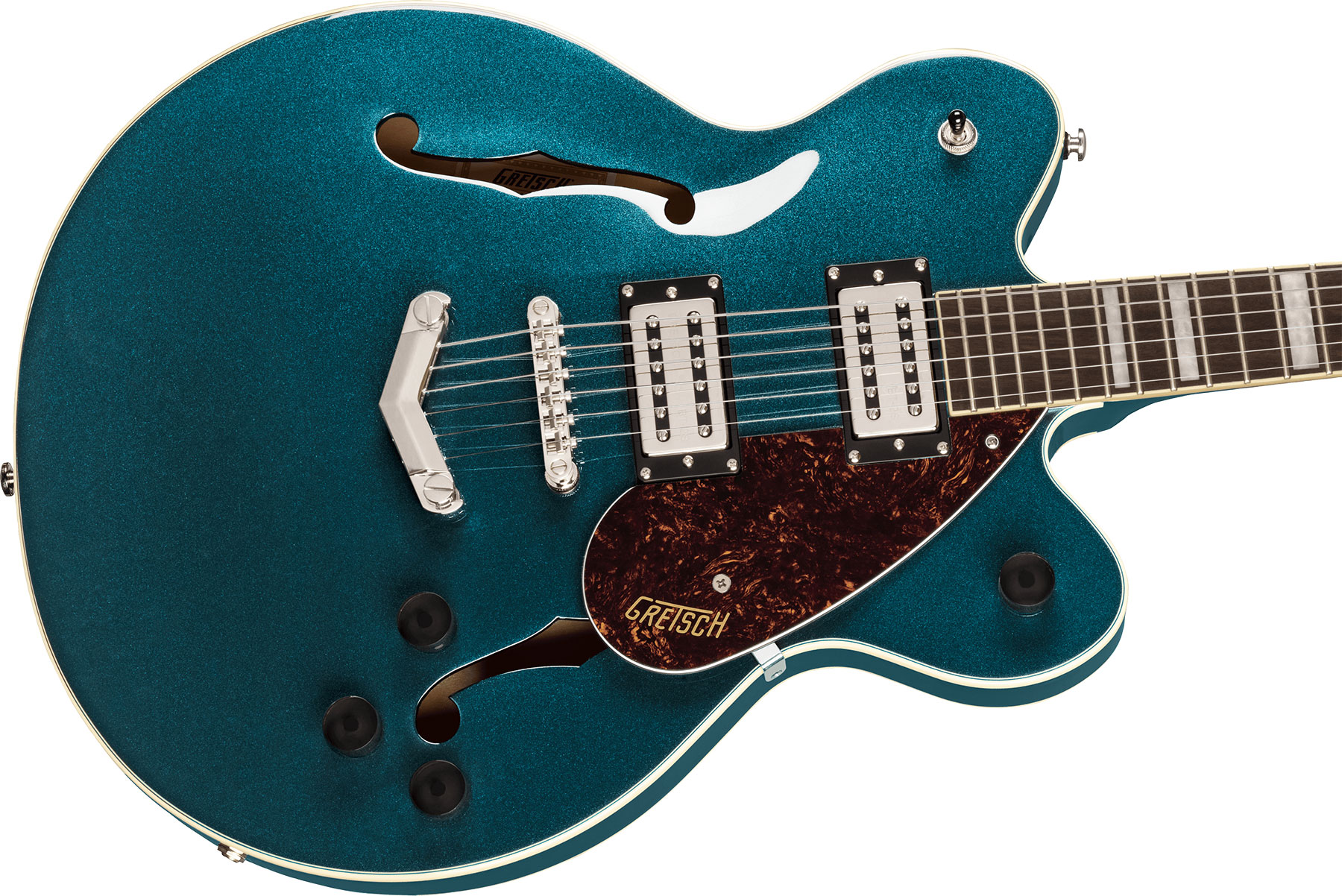 Gretsch G2622 Streamliner Center Block Dc V-stoptail Hh Ht Lau - Midnight Sapphire - Double cut electric guitar - Variation 2