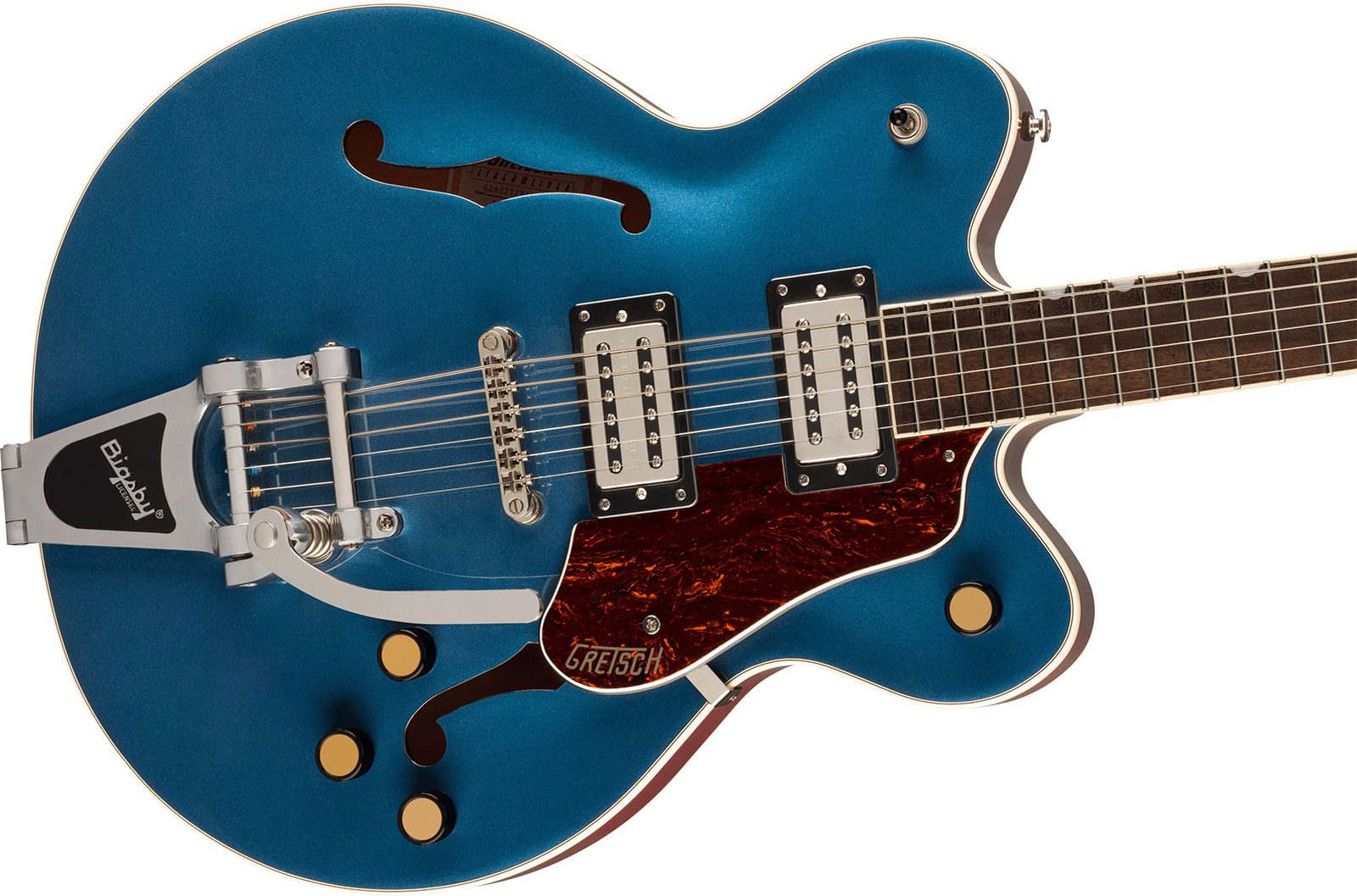 Gretsch G2622t Streamliner Center Block Dc Bigsby 2h Trem Lau - Dark Denim - Semi-hollow electric guitar - Variation 2