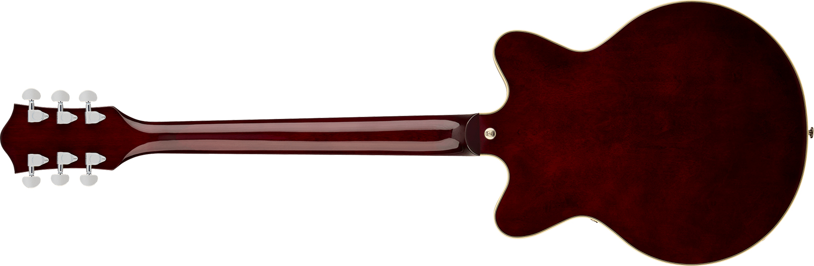 Gretsch G2655 Center Block Jr Dc V-stoptail Streamliner 2h Ht Lau - Black - Double cut electric guitar - Variation 1