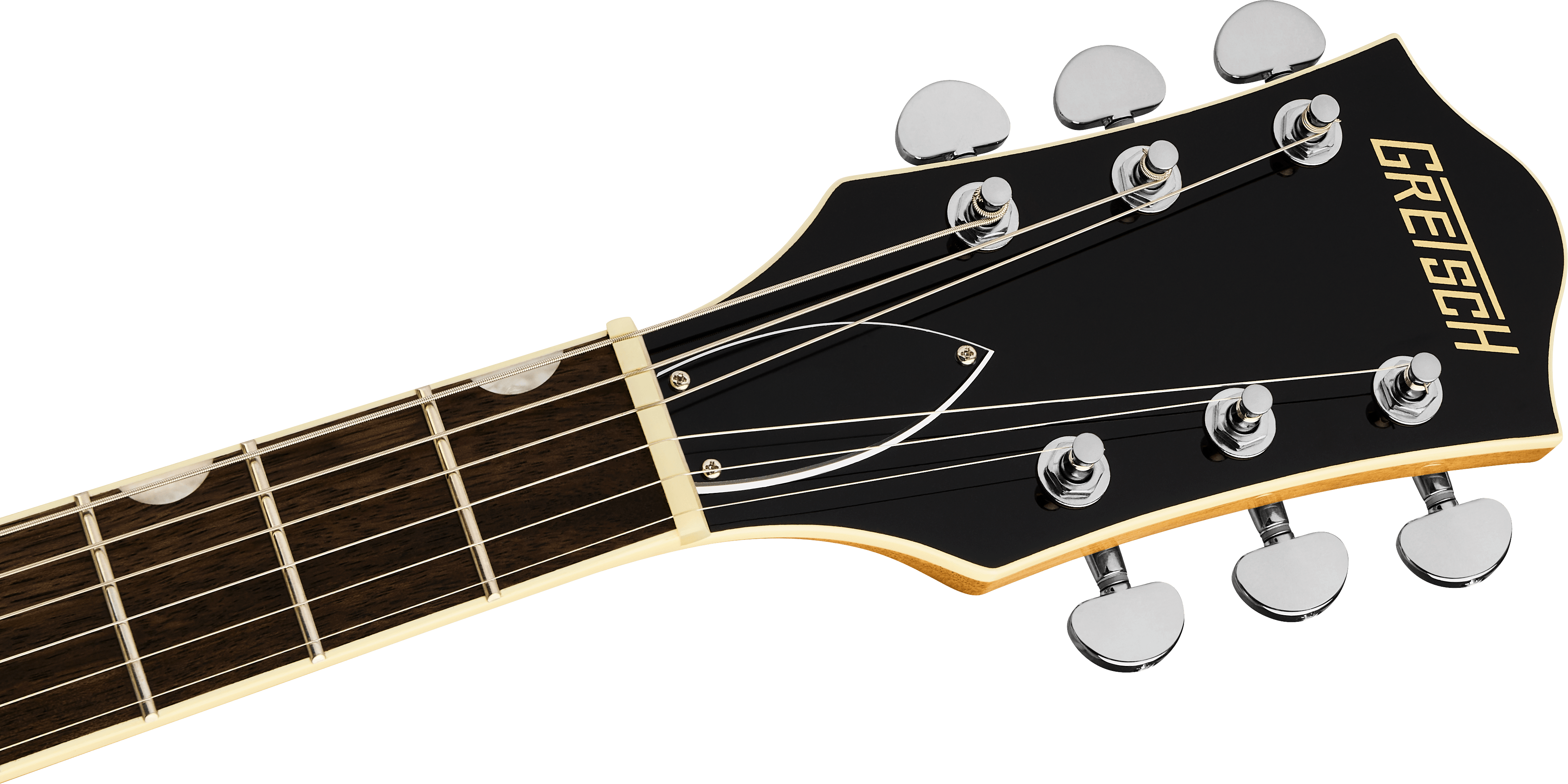 Gretsch G2655 Center Block Jr Dc V-stoptail Streamliner 2h Ht Lau - Village Amber - Double cut electric guitar - Variation 3