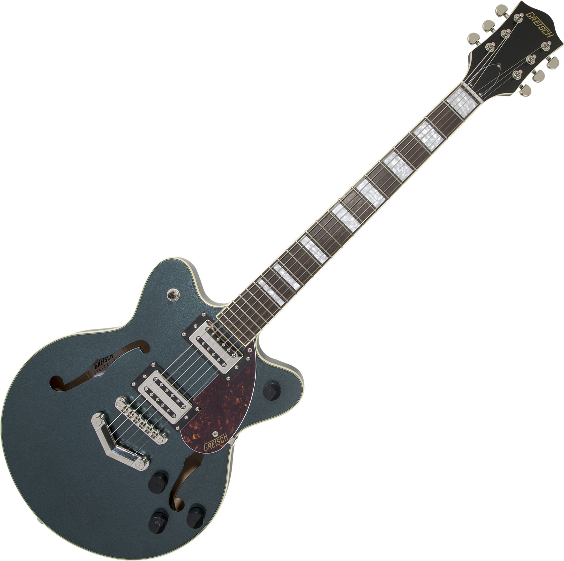 Gretsch G2655 Streamliner Center Block Jr. Stoptail - gunmetal Semi