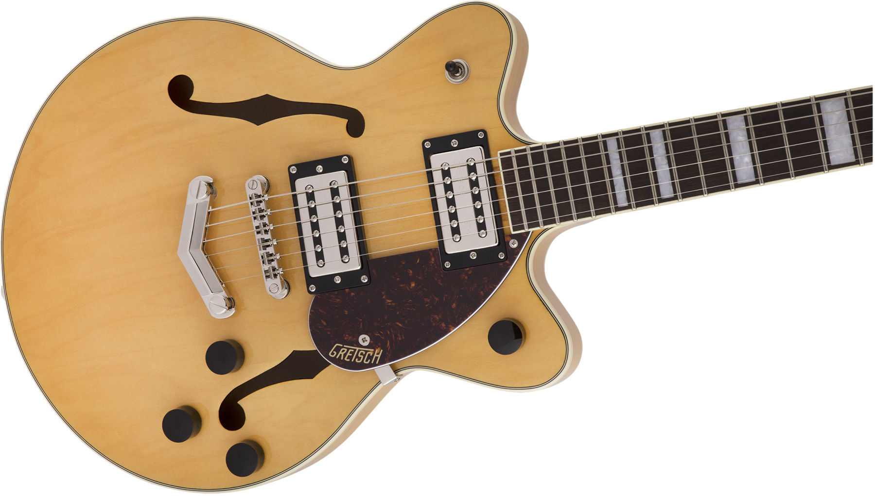 Gretsch G2655 Streamliner Center Block Jr Stoptail Hh Ht Lau - Village Amber - Semi-hollow electric guitar - Variation 2