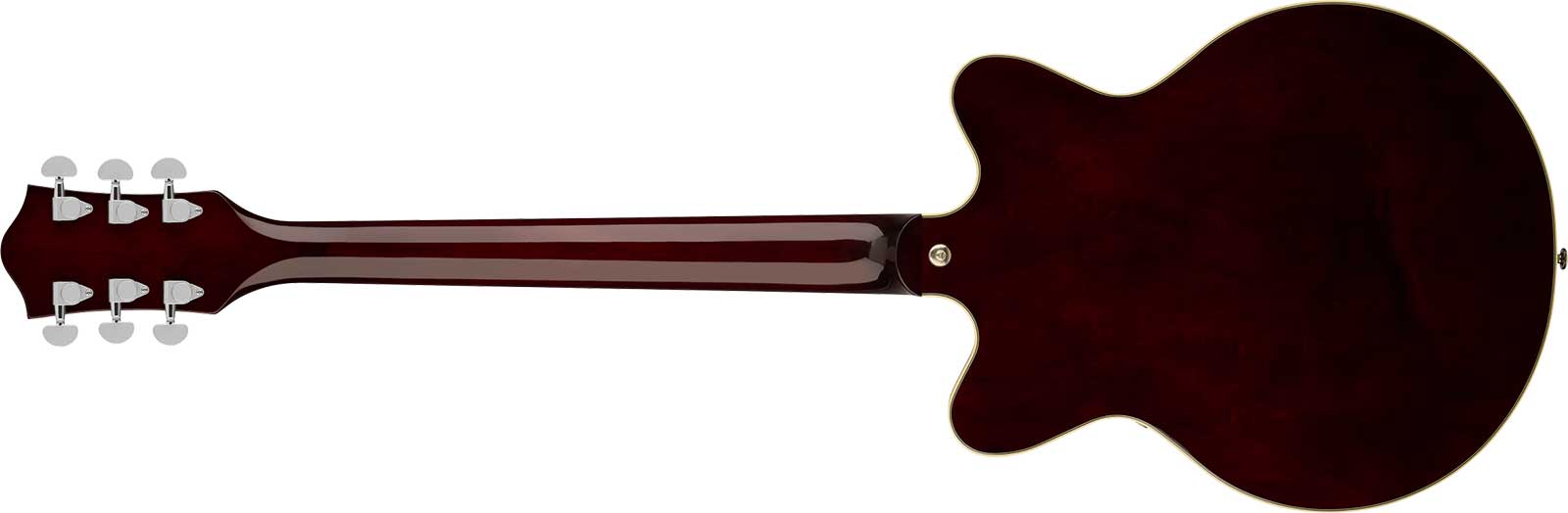 Gretsch G2655t Center Block Jr Dc Bigsby Streamliner 2h Trem Lau - Gunmetal - Double cut electric guitar - Variation 1