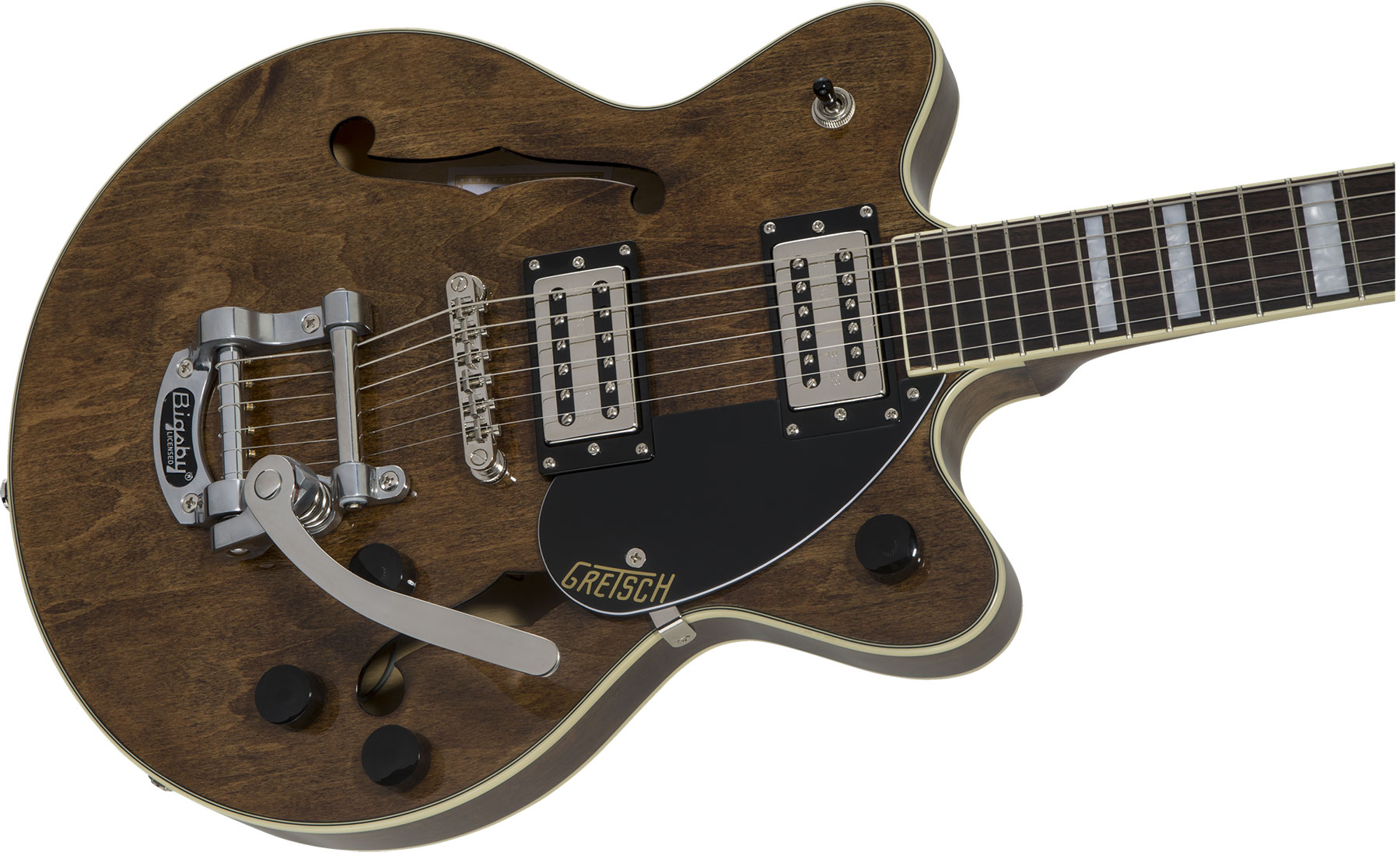 Gretsch G2655t Streamliner Center Block Jr Bigsby Hh Trem Lau - Semi-hollow electric guitar - Variation 2