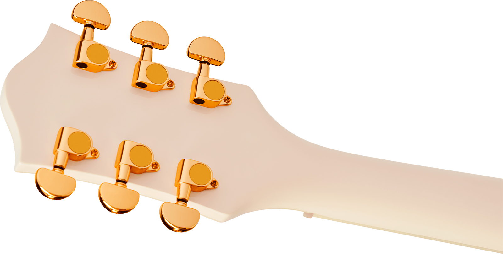 Gretsch G2655tg Center Block Jr Dc Bigsby Streamliner Ltd 2h Trem Lau - Vintage White - Semi-hollow electric guitar - Variation 3