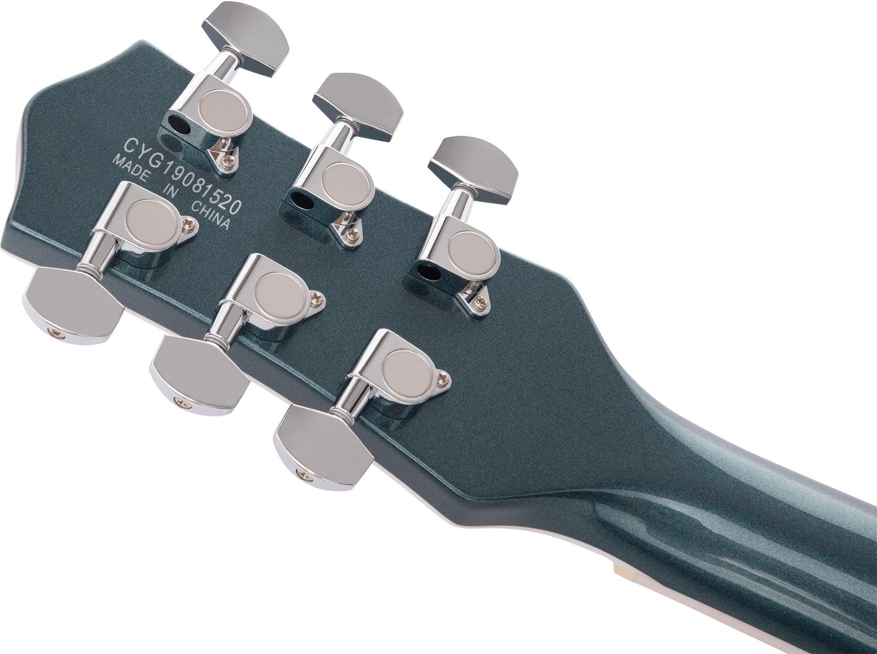 Gretsch G5222 Electromatic Double Jet Bt V-stoptail Hh Ht Lau - Jade Grey Metallic - Double cut electric guitar - Variation 3