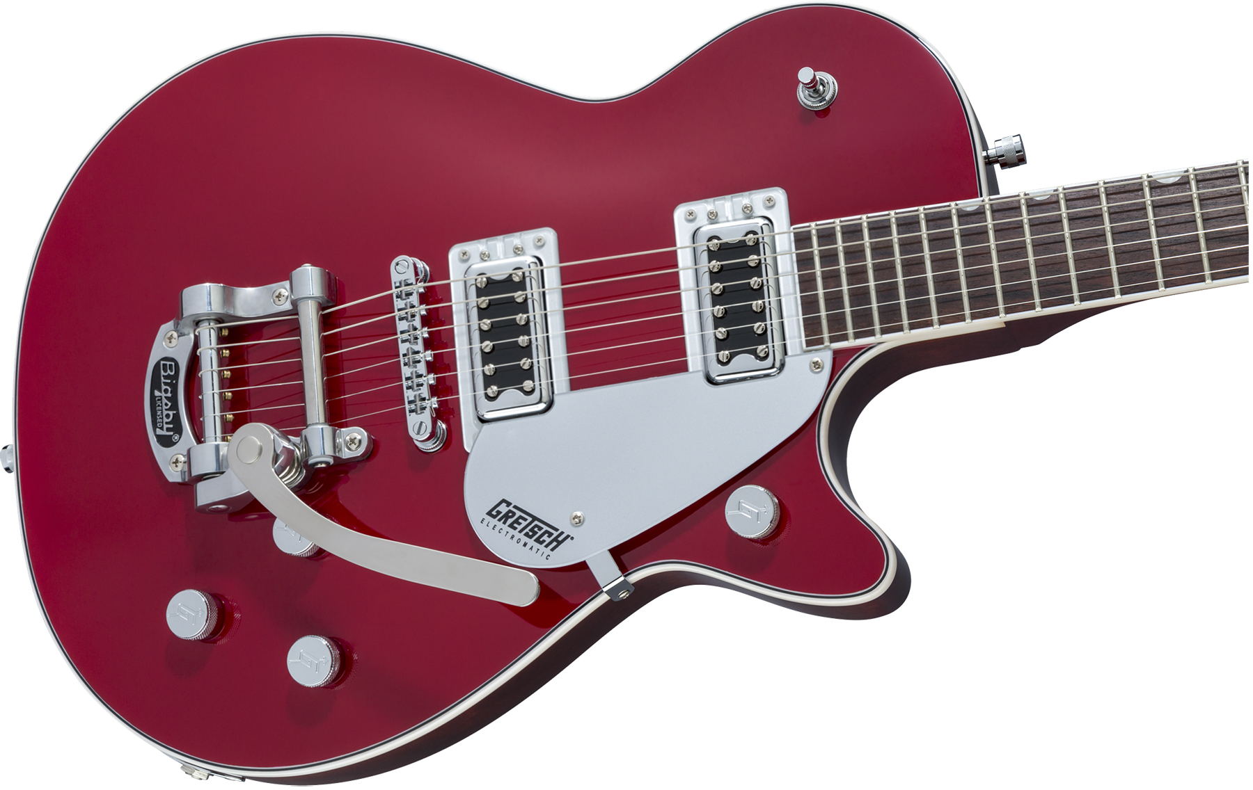 Gretsch G5230t Electromatic Jet Ft Single-cut Bigsby Hh Trem Wal - Firebird Red - Single cut electric guitar - Variation 2