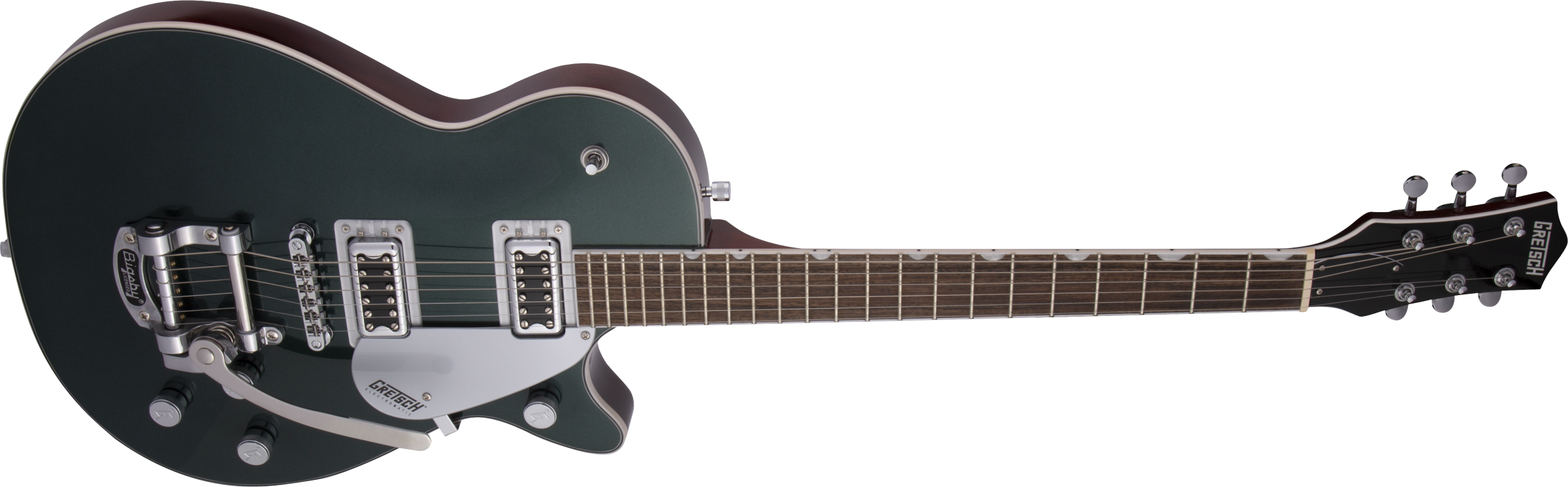 Gretsch G5230t Electromatic Jet Ft Single-cut Bigsby 2h Trem Lau - Cadillac Green - Single cut electric guitar - Variation 2