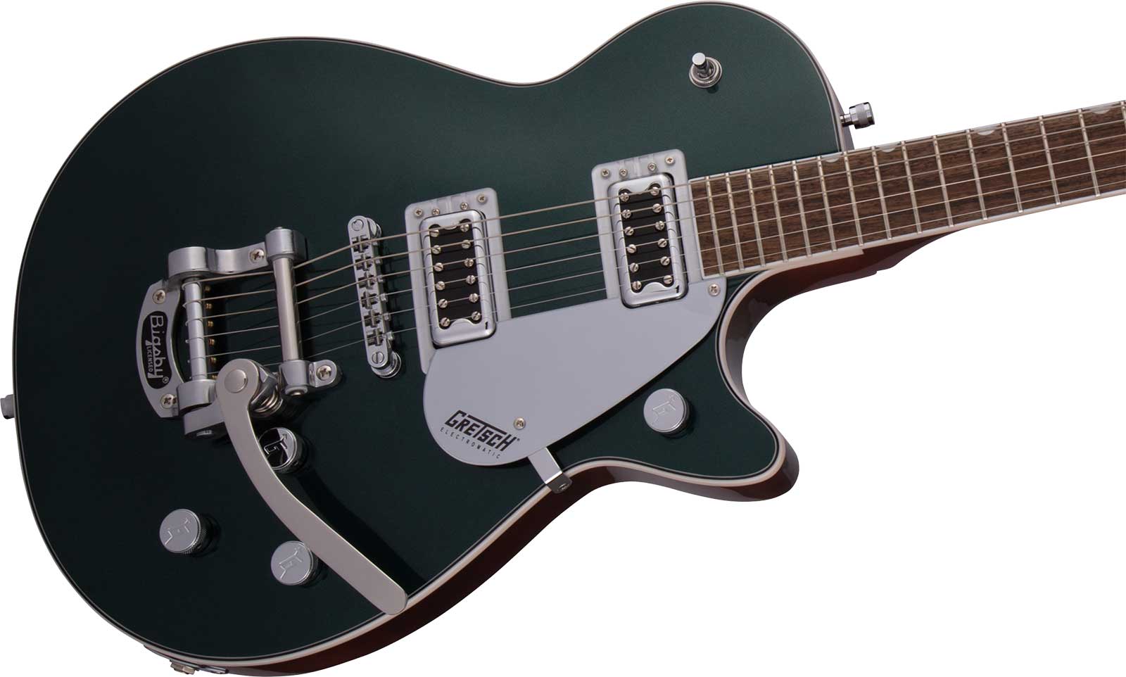 Gretsch G5230t Jet Ft Bigsby Electromatic 2h Trem Lau - Cadillac Green - Single cut electric guitar - Variation 3