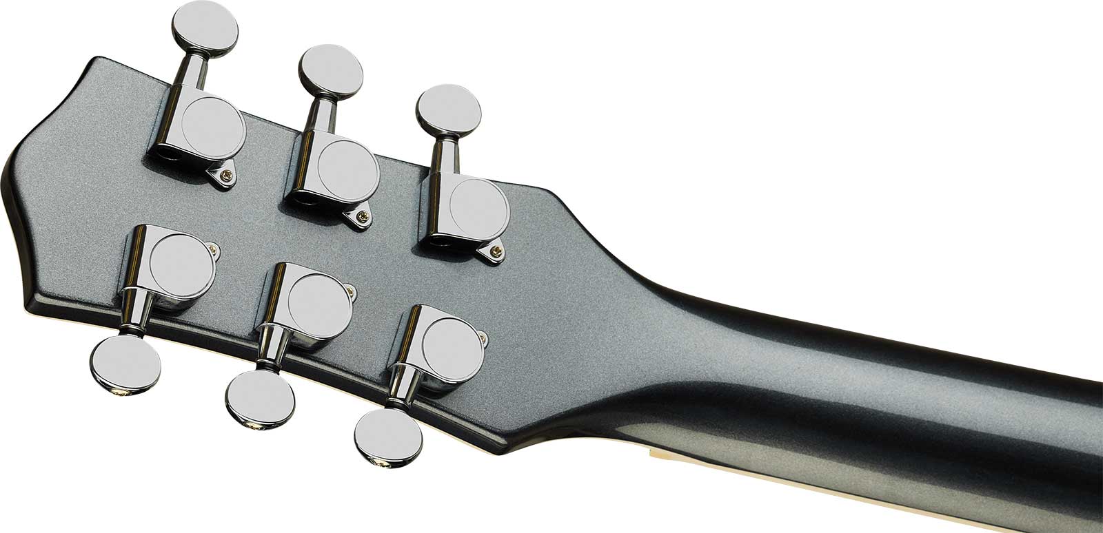 Gretsch G5230t Jet Ft Bigsby Electromatic 2hh Trem Lau - Two-tone Vintage White / London Grey - Single cut electric guitar - Variation 3