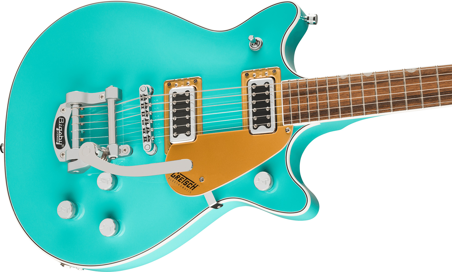 Gretsch G5232t Bigsby Electromatic Double Jet Ft 2h Trem Lau - Caicos Green - Double cut electric guitar - Variation 2