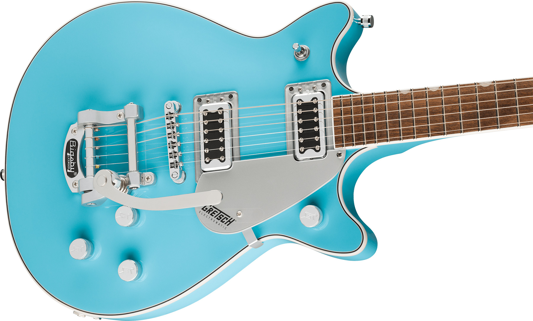 Gretsch G5232t Bigsby Electromatic Double Jet Ft 2h Trem Lau - Kailani Blue - Double cut electric guitar - Variation 2