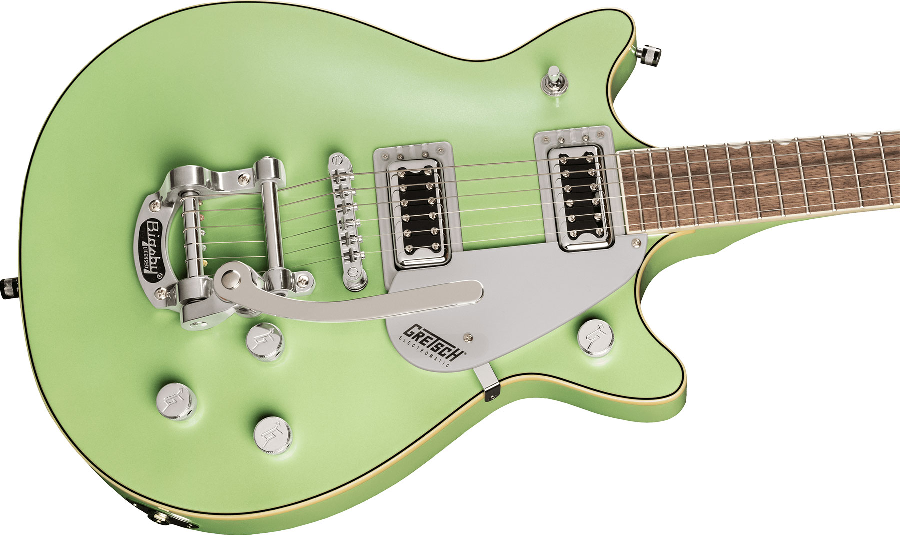 Gretsch G5232t Electromatic Double Jet Ft Hh Bigsby Lau - Broadway Jade - Double cut electric guitar - Variation 2