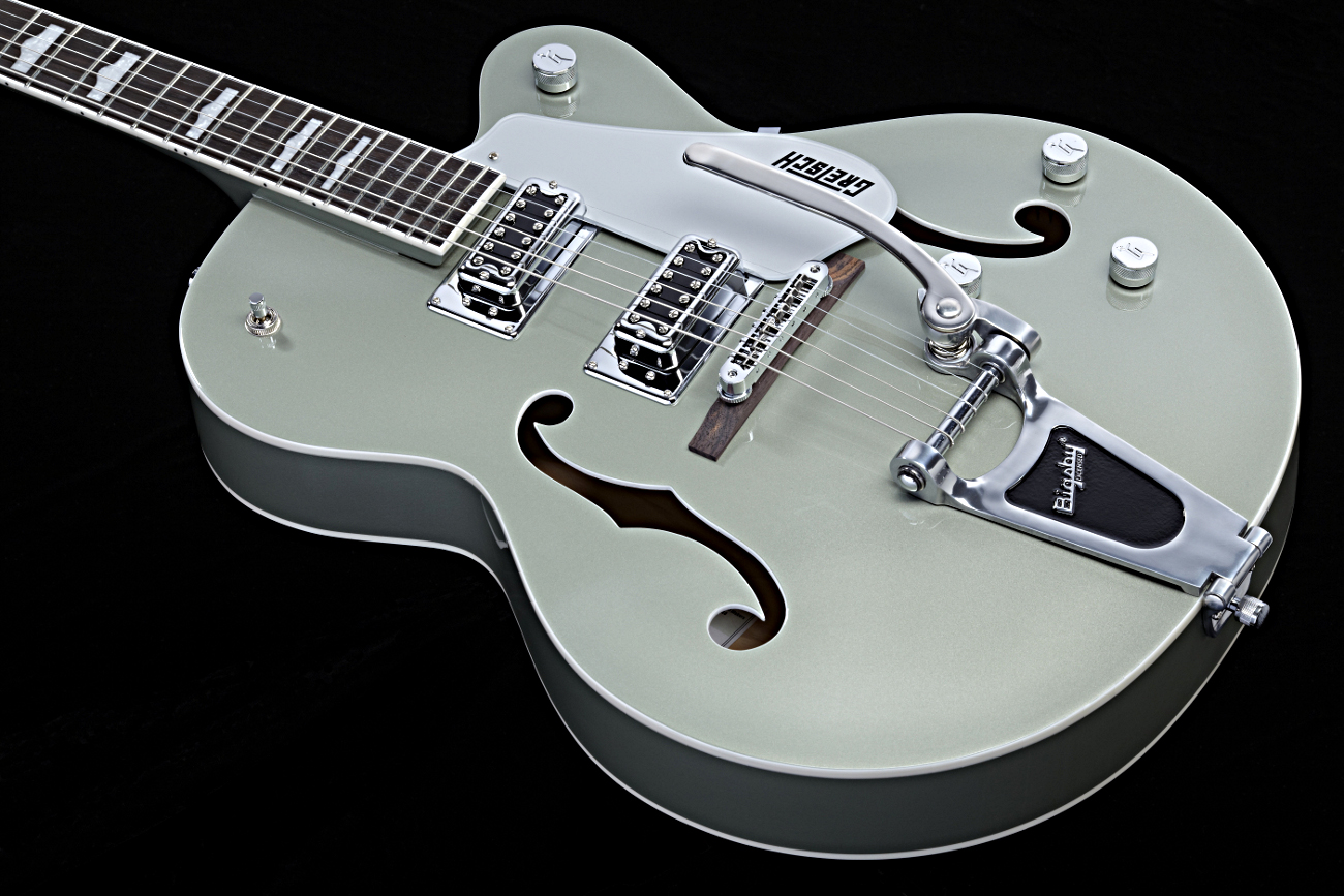 Gretsch G5420t Electromatic Hollow Body - Aspen Green Gloss - Semi-hollow electric guitar - Variation 1