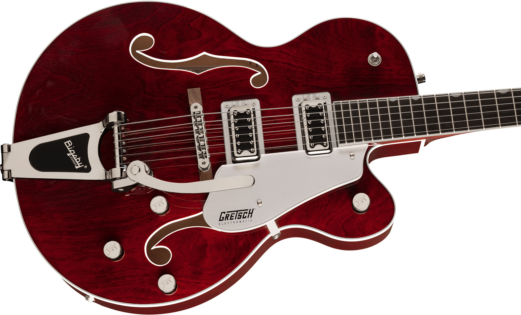 Gretsch G5420t Classic Bigsby Electromatic Hollow Body 2h Trem Lau - Walnut Stain - Semi-hollow electric guitar - Variation 2