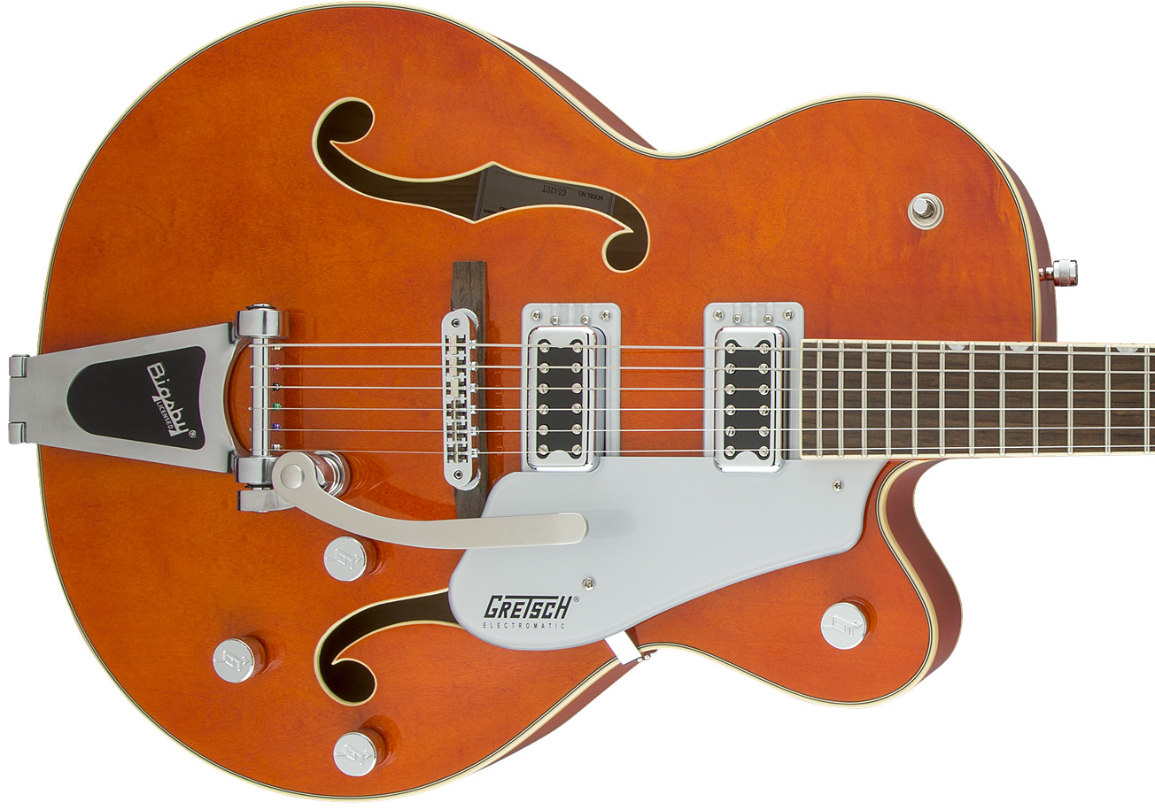 Gretsch G5420t Electromatic Hollow Body 2016 - Orange Stain - Hollow-body electric guitar - Variation 2