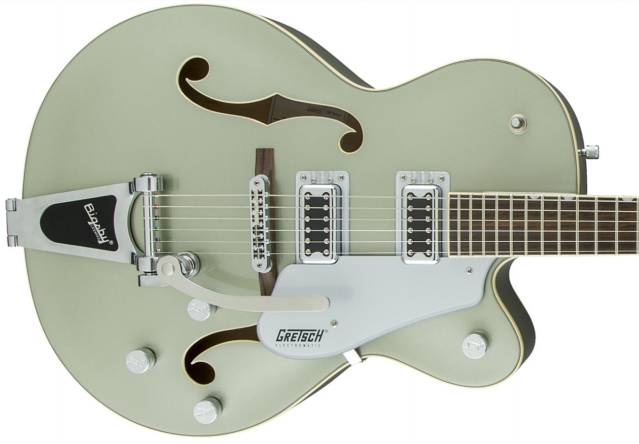 Gretsch G5420t Electromatic Hollow Body 2016 - Aspen Green - Semi-hollow electric guitar - Variation 2