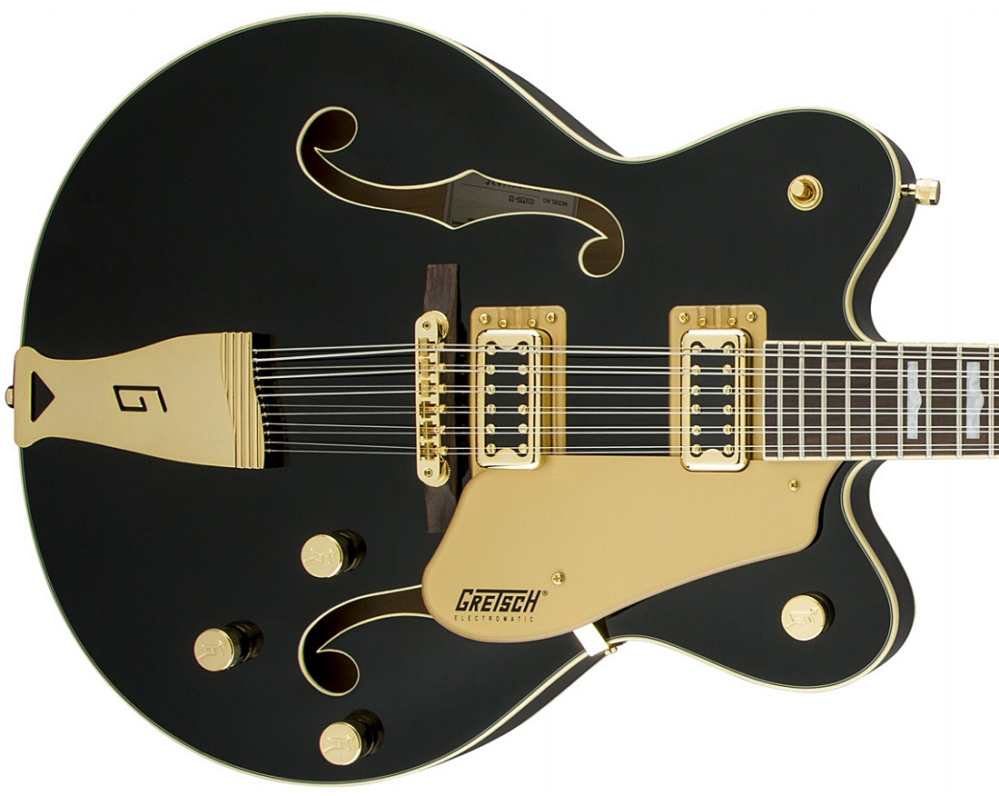 Gretsch G5422G12 Electromatic Hollow Body (12 string) black Hollowbody electric guitar black