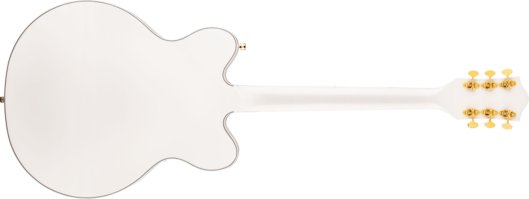 Gretsch G5422glh Electromatic Classic Hollow Body Dc Gaucher 2h Ht Lau - Snowcrest White - Left-handed electric guitar - Variation 1