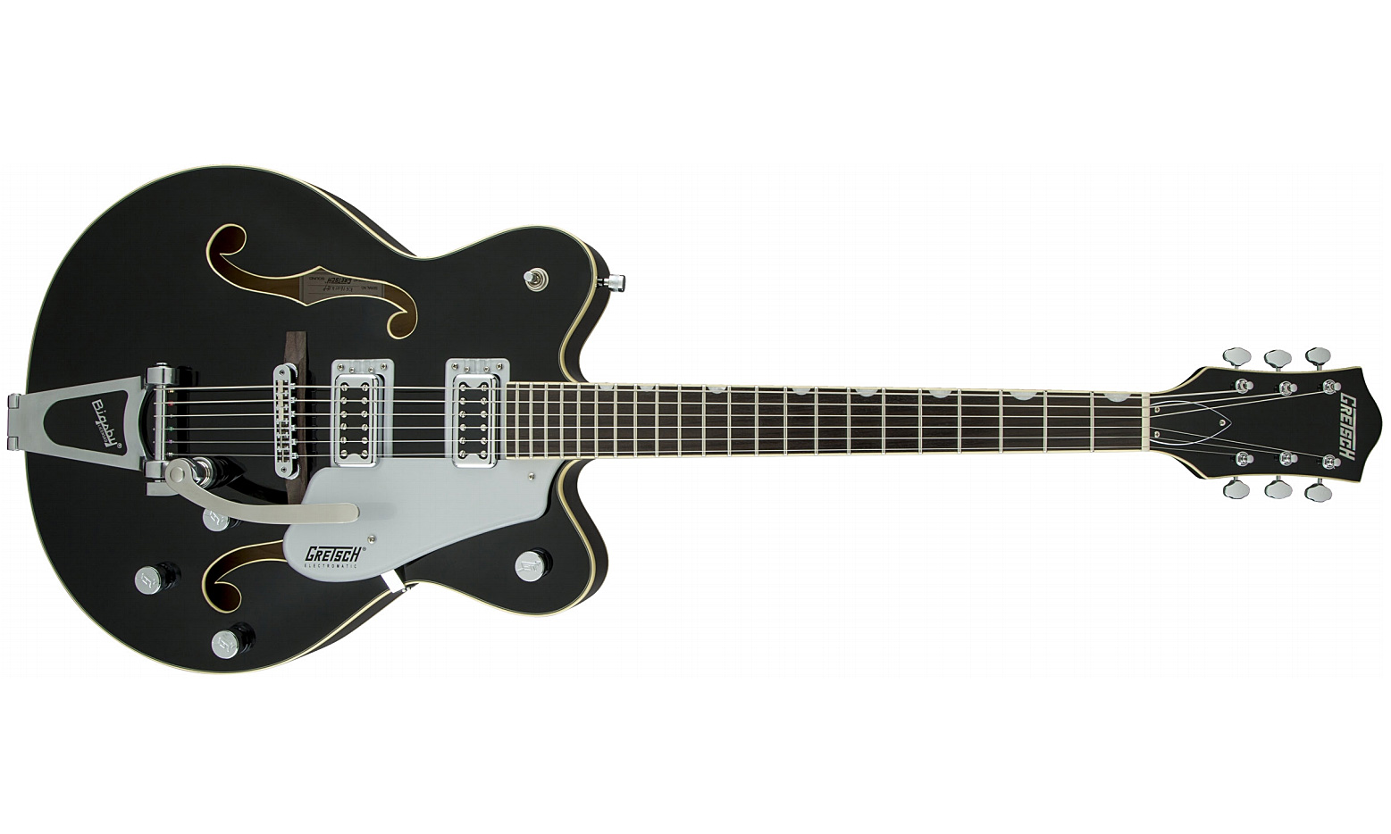 Gretsch G5422t Electromatic Hollow Body 2016 Bigsby - Black - Hollow-body electric guitar - Variation 1