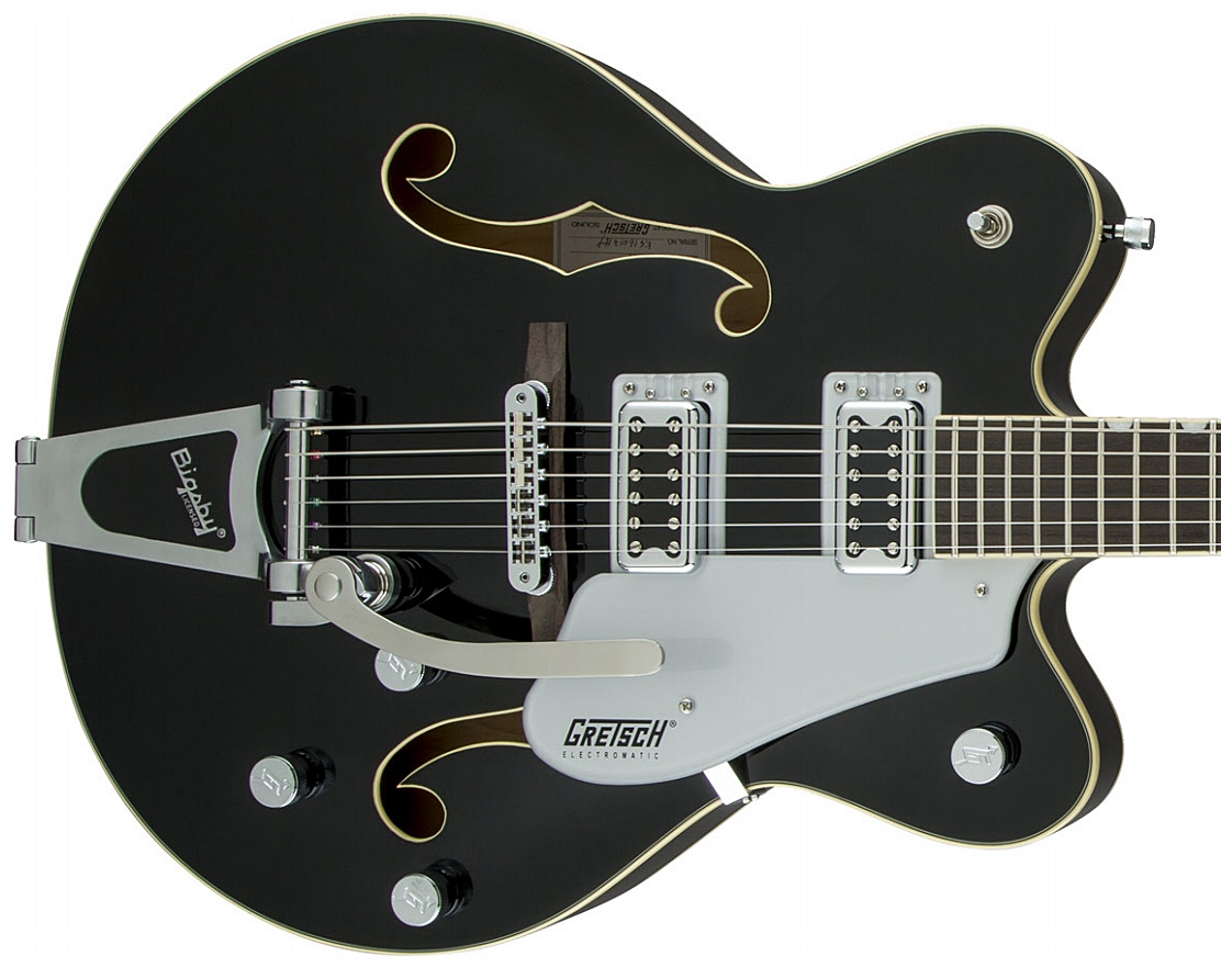 Gretsch G5422t Electromatic Hollow Body 2016 Bigsby - Black - Hollow-body electric guitar - Variation 2