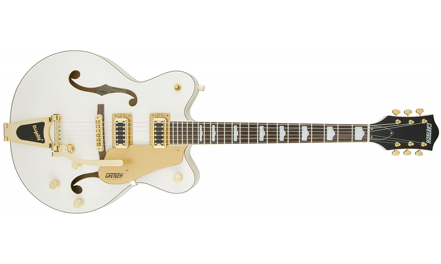 Gretsch G5422tg Electromatic Hollow Body 2016 Bigsby - Snowcrest White - Hollow-body electric guitar - Variation 1