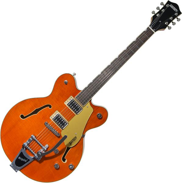 Semi-hollow electric guitar Gretsch G5622T Electromatic Center Block Double-Cut with Bigsby - Orange stain