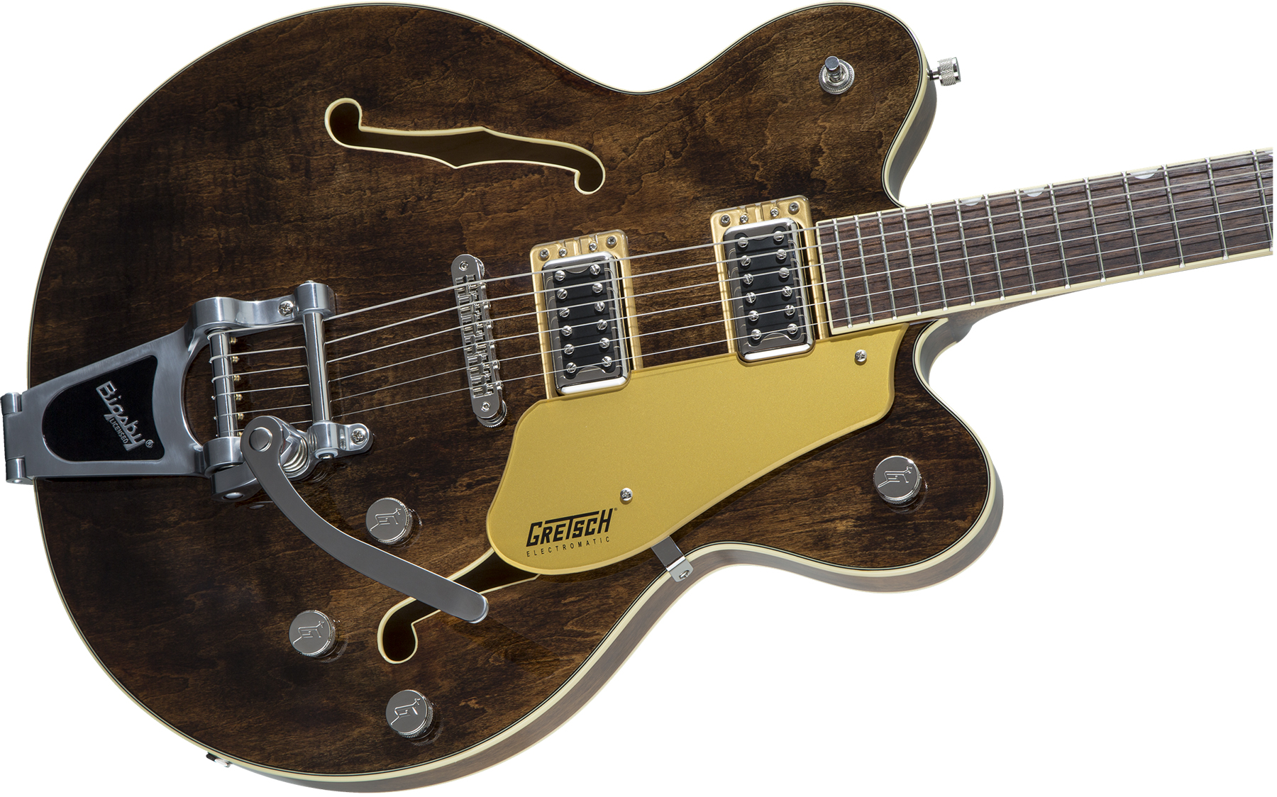 Gretsch G5622t Center Bloc Double Cut Bigsby Electromatic 2019 Hh Lau - Imperial Stain - Semi-hollow electric guitar - Variation 2
