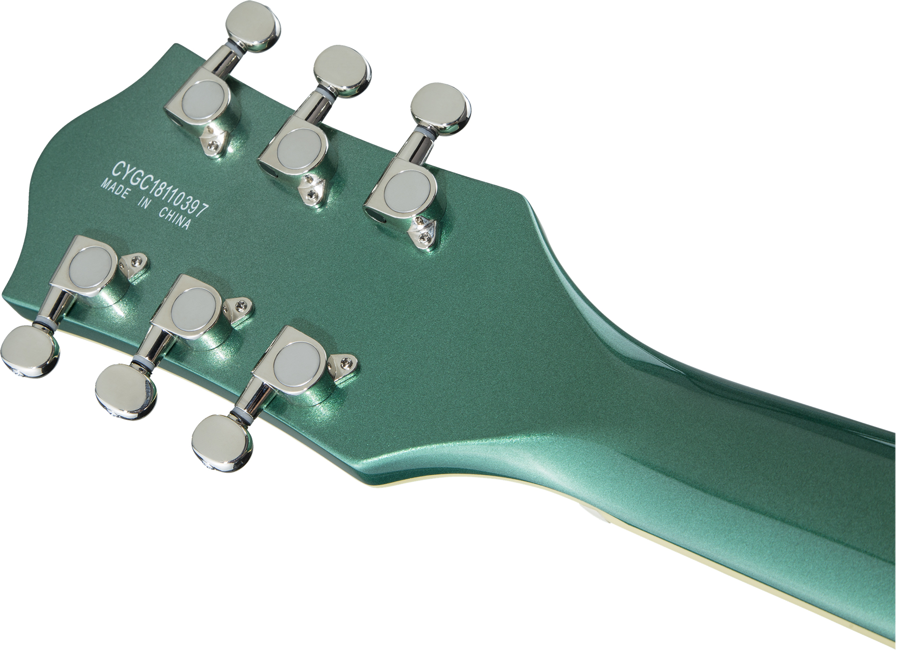 Gretsch G5622t Center Bloc Double Cut Bigsby Electromatic 2019 Hh Lau - Georgia Green - Semi-hollow electric guitar - Variation 3