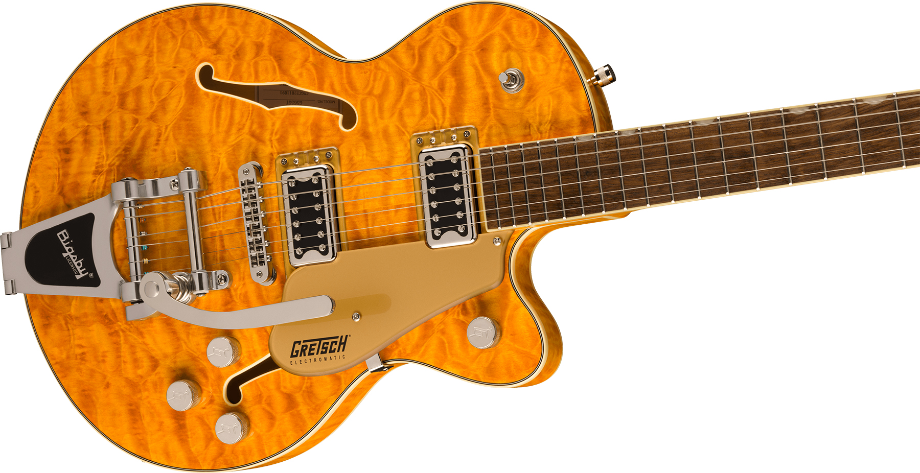 Gretsch G5655t-qm Electromatic Center Block Jr. Bigsby 2h Trem Lau - Speyside - Semi-hollow electric guitar - Variation 2