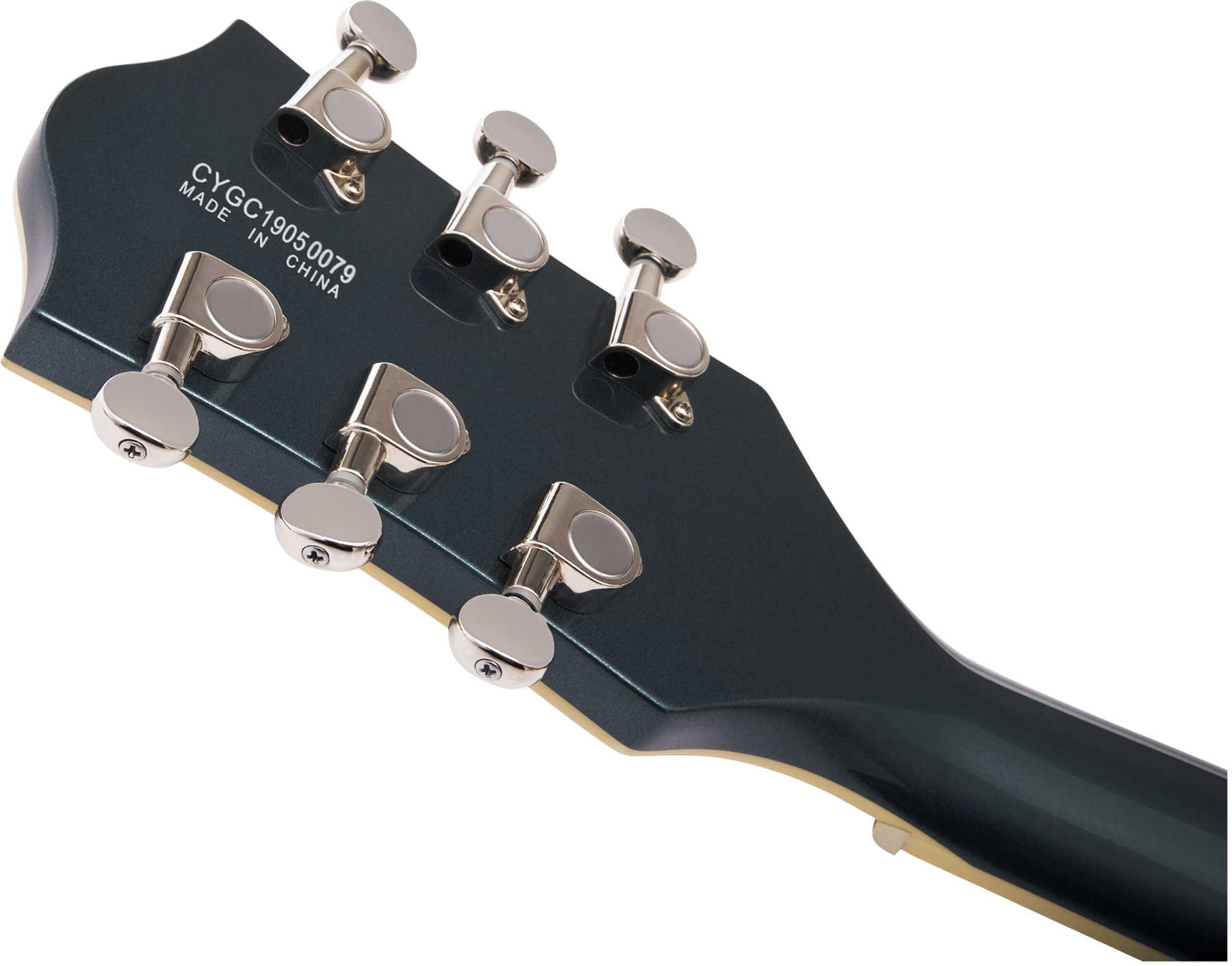 Gretsch G5655t Streamliner Center Block Jr Single-cut Bigsby Hh Trem Lau - Jade Grey Metallic - Semi-hollow electric guitar - Variation 3