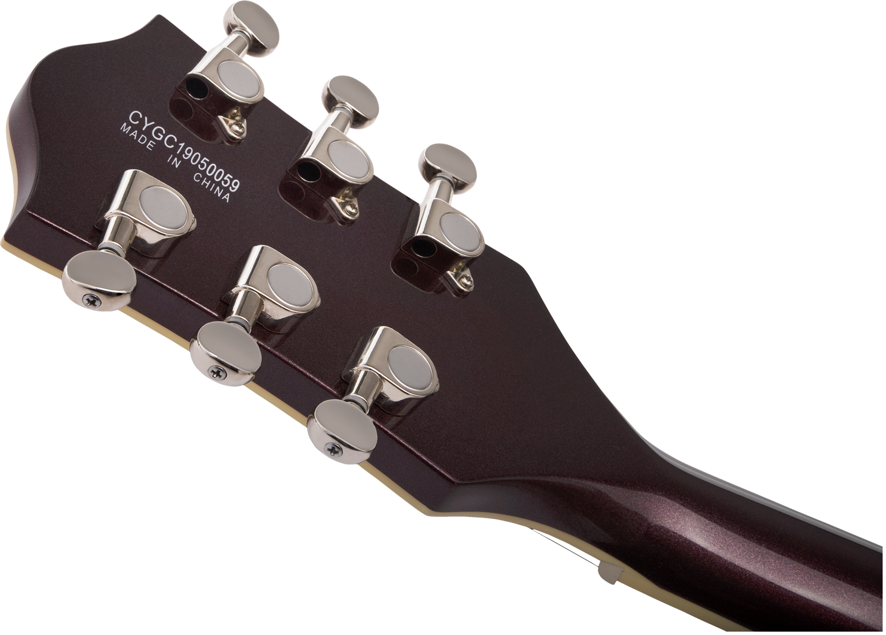 Gretsch G5655t Streamliner Center Block Jr Single-cut Bigsby Hh Trem Lau - Dark Cherry Metallic - Semi-hollow electric guitar - Variation 3