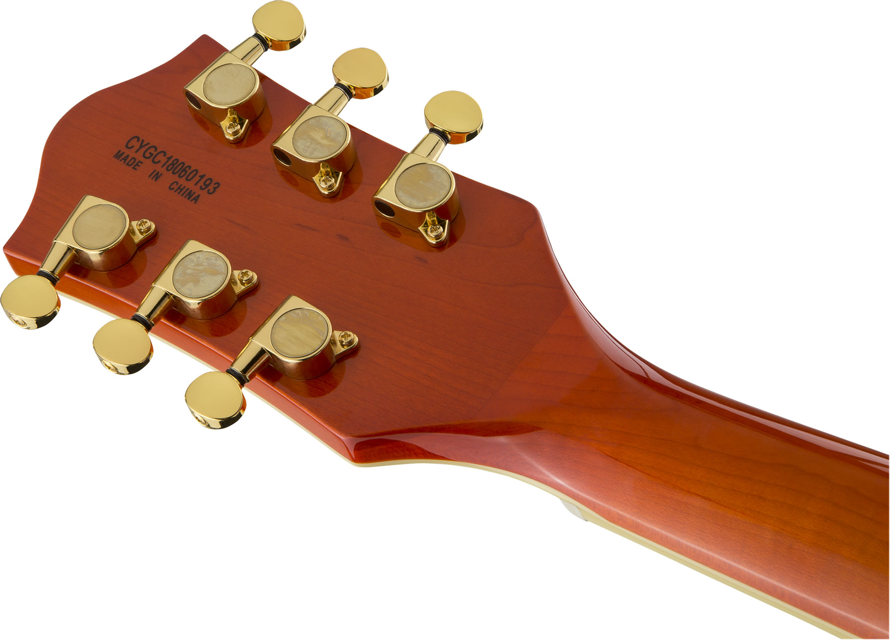 Gretsch G5655tg Electromatic Center Block Jr. Hh Bigsby Lau - Orange Stain - Semi-hollow electric guitar - Variation 3