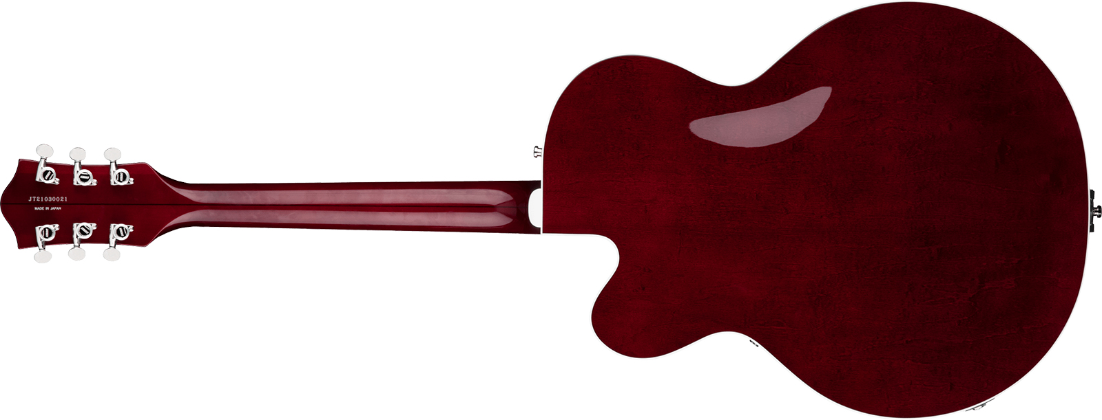 Gretsch G6119t-et Tennessee Rose Electrotone Bigsby Players Ed. Pro Jap Eb - Deep Cherry Stain - Hollow-body electric guitar - Variation 1