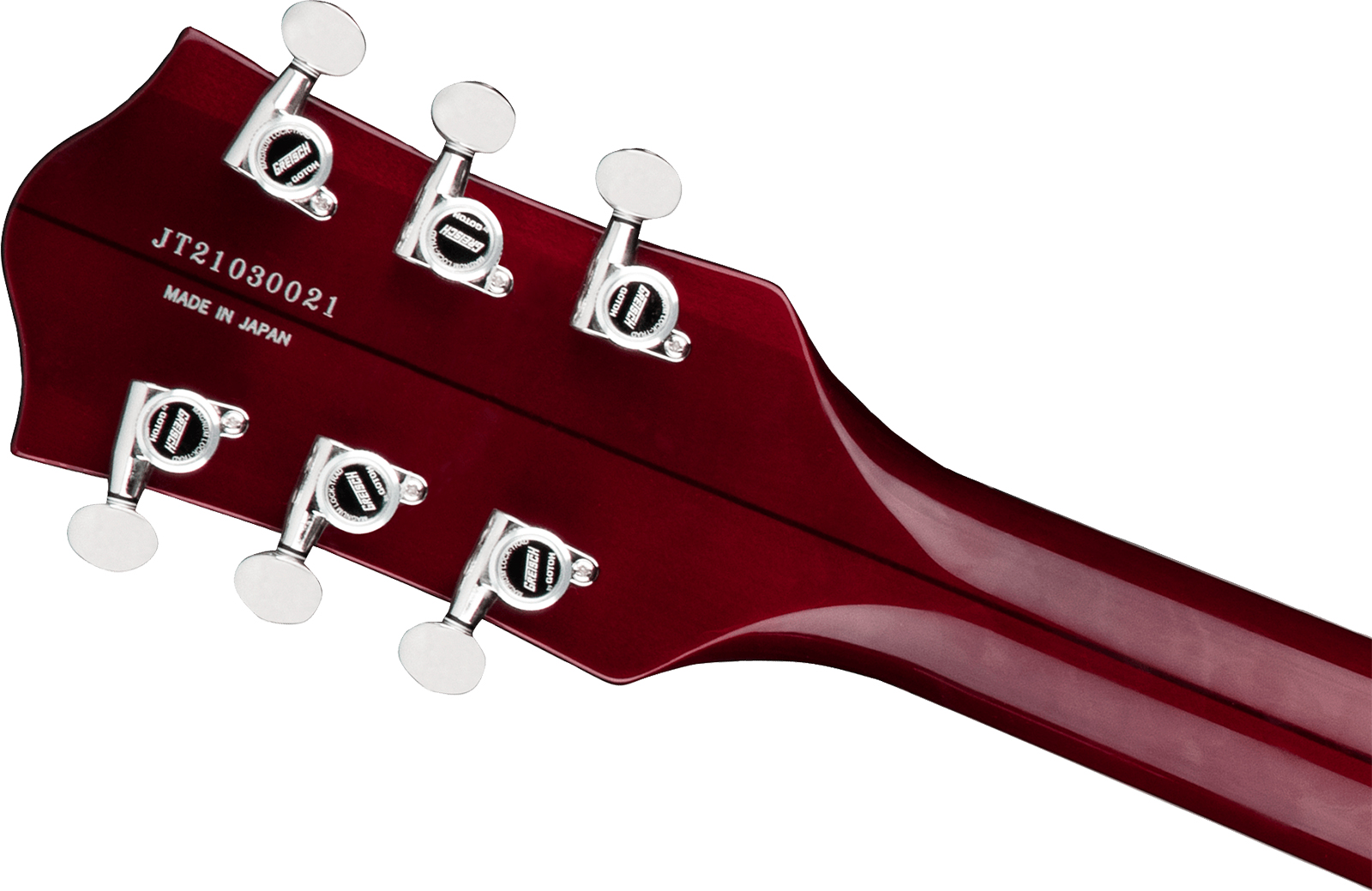 Gretsch G6119t-et Tennessee Rose Electrotone Bigsby Players Ed. Pro Jap Eb - Deep Cherry Stain - Hollow-body electric guitar - Variation 3