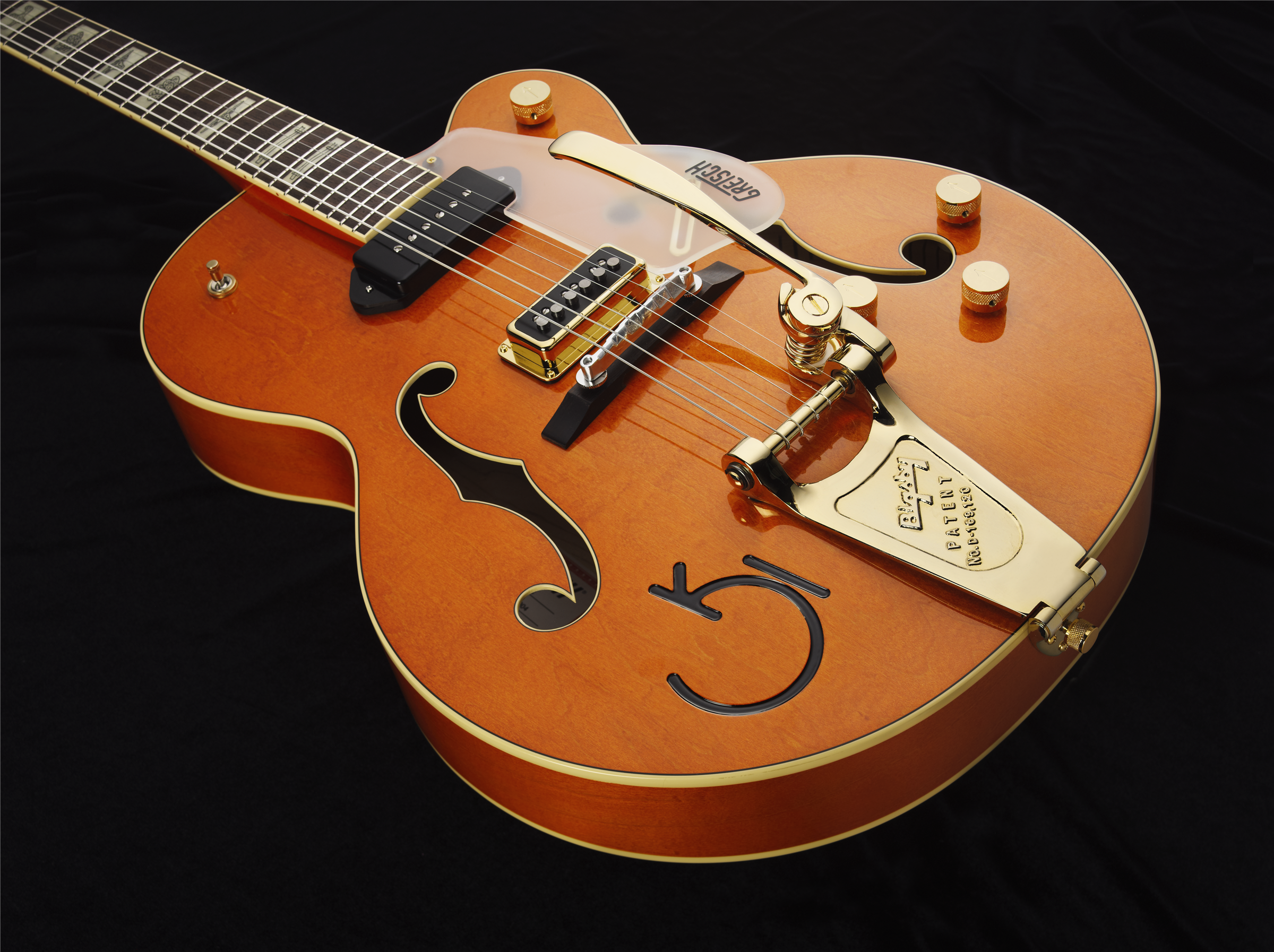 Gretsch G6120 Eddie Cochran Signature - Western Maple Stain - Hollow-body electric guitar - Variation 2