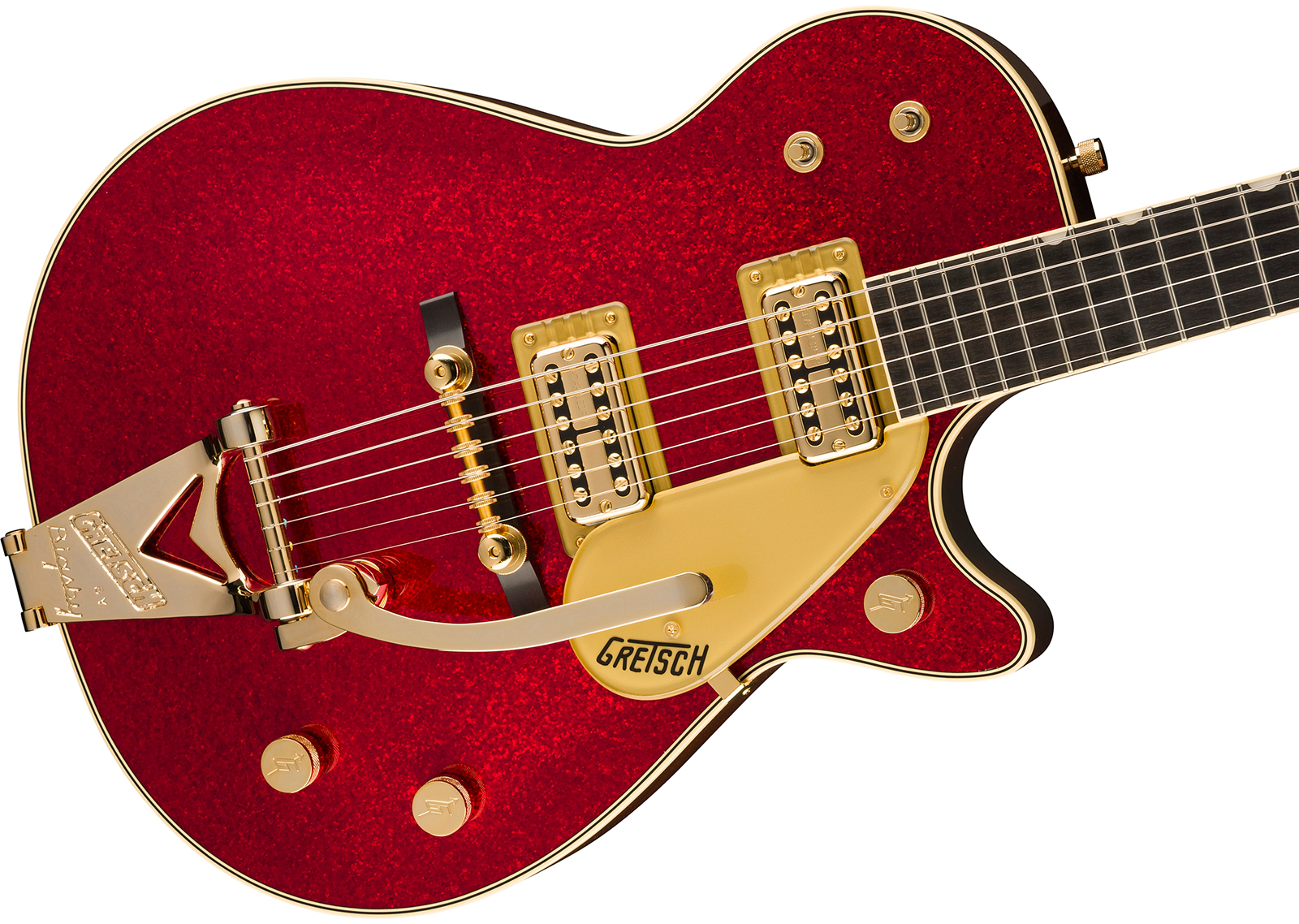Gretsch G6129tg-59vs Pro Jap Ltd 2h Trem Eb - Red Sparkle - Single cut electric guitar - Variation 2