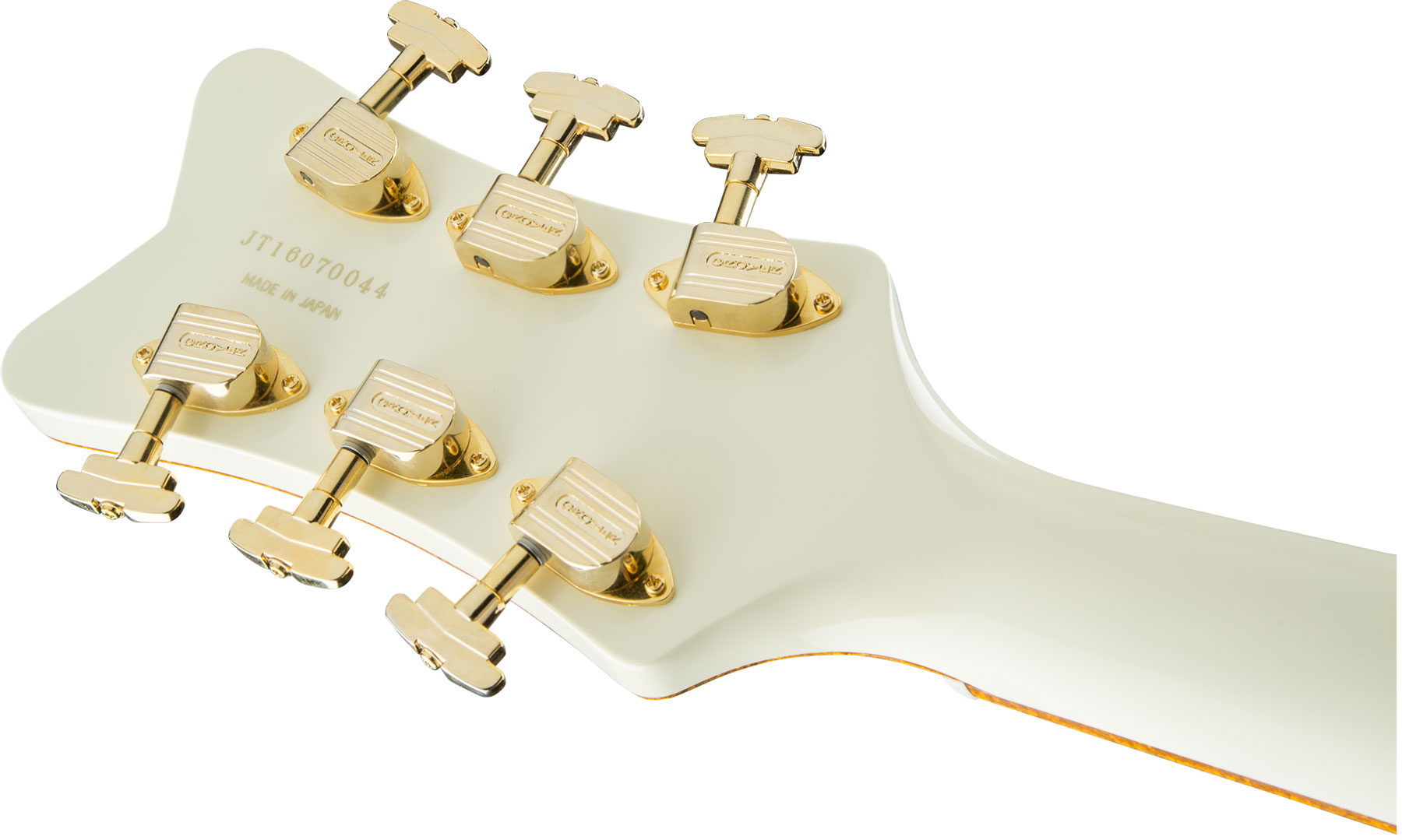 Gretsch G6134t-58 Penguin Bigsby Vintage Select  Pro Jap 2h Trem Eb - Vintage White - Single cut electric guitar - Variation 3