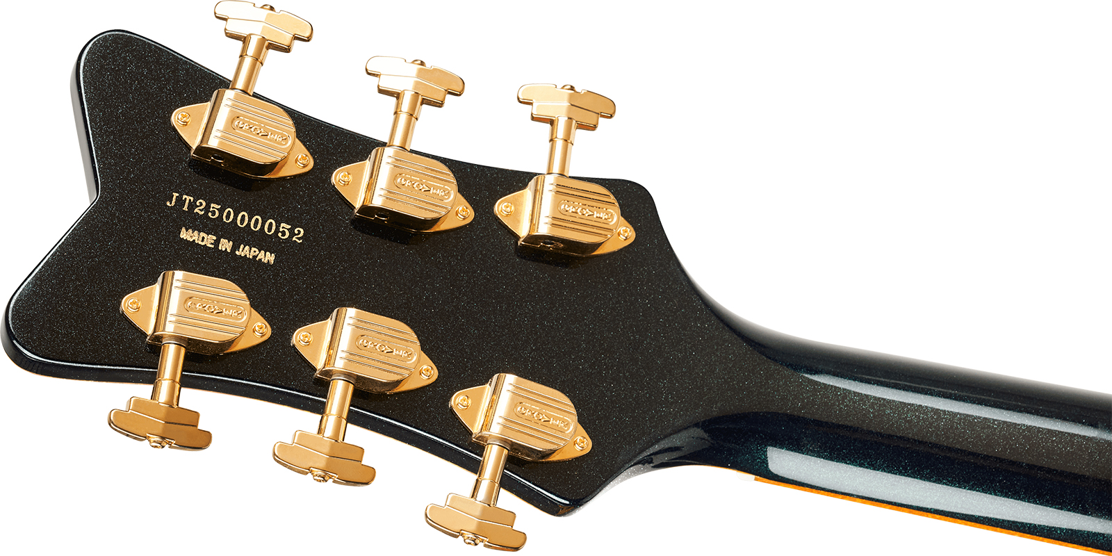 Gretsch G6134tg-58 Penguin Ltd Pro Jap 2h Trem Eb - Emerald Night - Single cut electric guitar - Variation 4