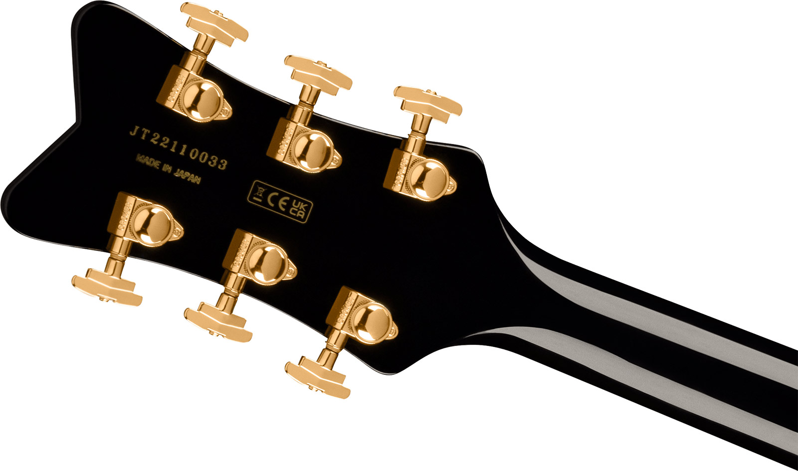 Gretsch G6134tg Paisley Penguin Bigsby Pro Jap 2h Trem Eb - Black Paisley - Single cut electric guitar - Variation 3