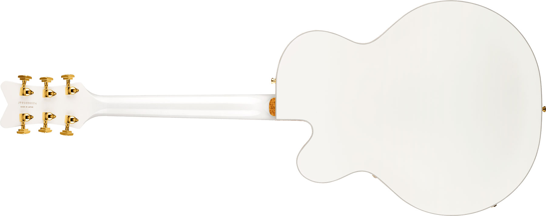 Gretsch G6136tg Players Edition Falcon Hollow Body Pro Jap Hh Trem Eb - White - Hollow-body electric guitar - Variation 1