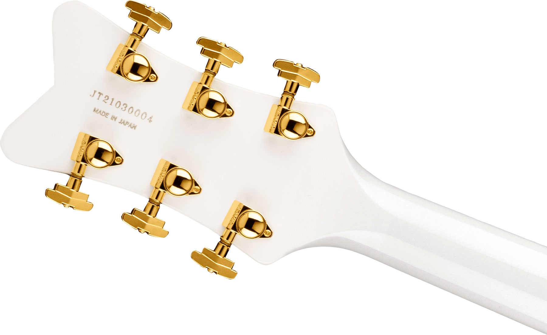 Gretsch G6136tg Players Edition Falcon Hollow Body Pro Jap Hh Trem Eb - White - Hollow-body electric guitar - Variation 3